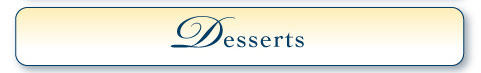 Desserts Menu